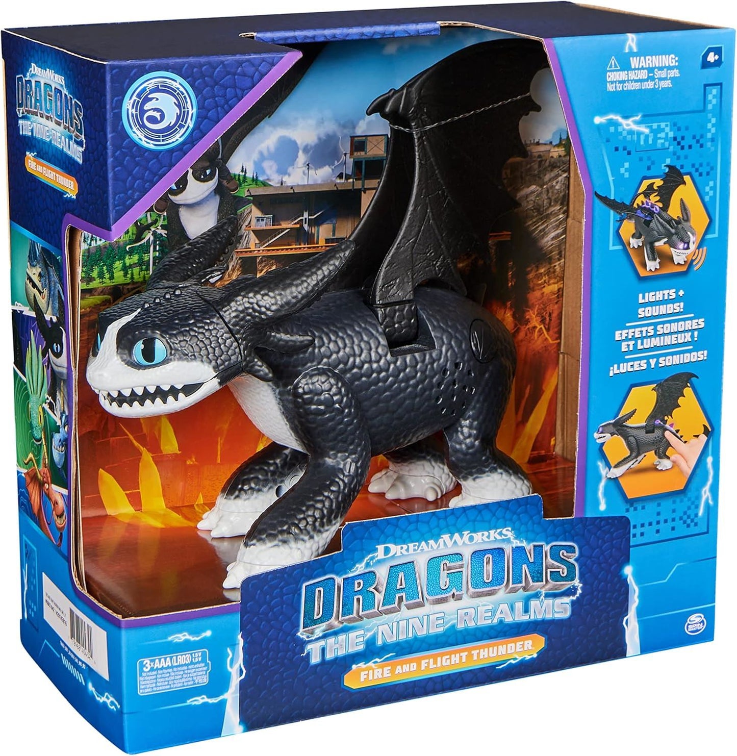 Dreamworks Dragons: The Nine Realms Fire and Flight Thunder 6067442 Age 4+