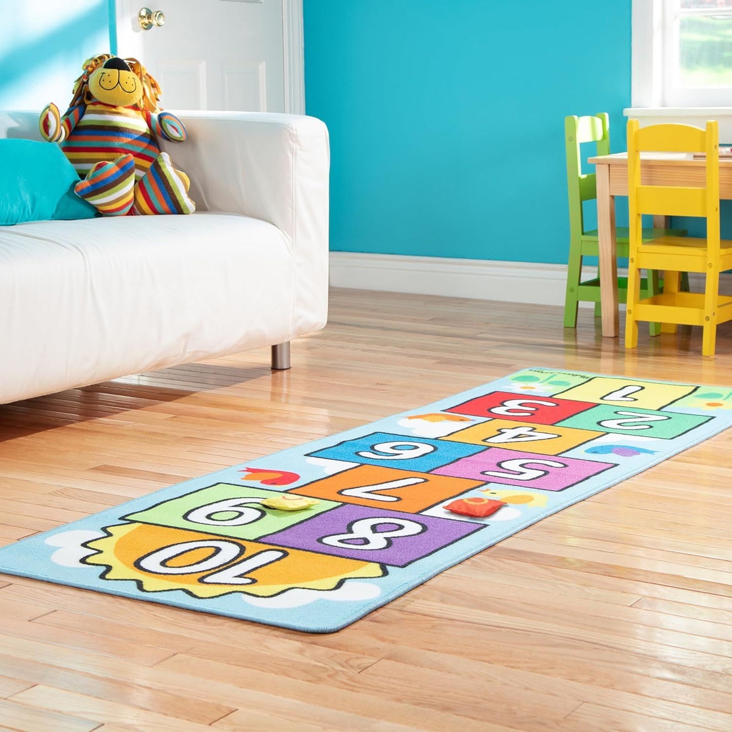 Hop & Count Hopscotch Rug 96152 (Melissa & Doug)