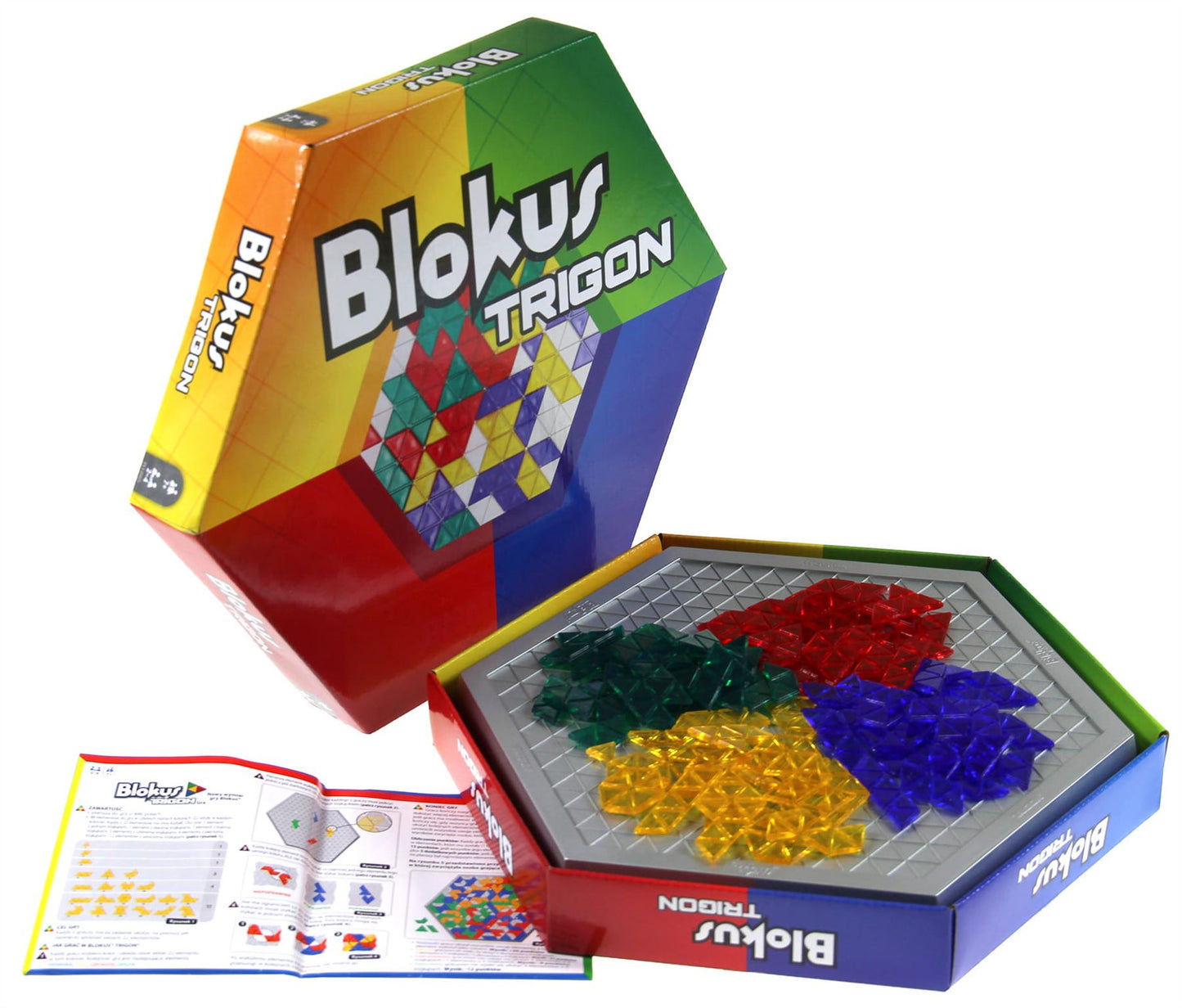 Mattel Blokus Trigon Family Strategy Game R1985