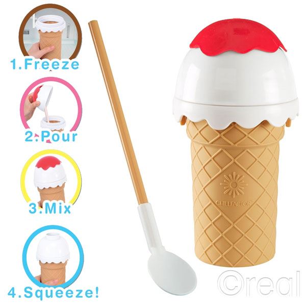 VANILLA PINK Chill Factor Ice Cream Maker