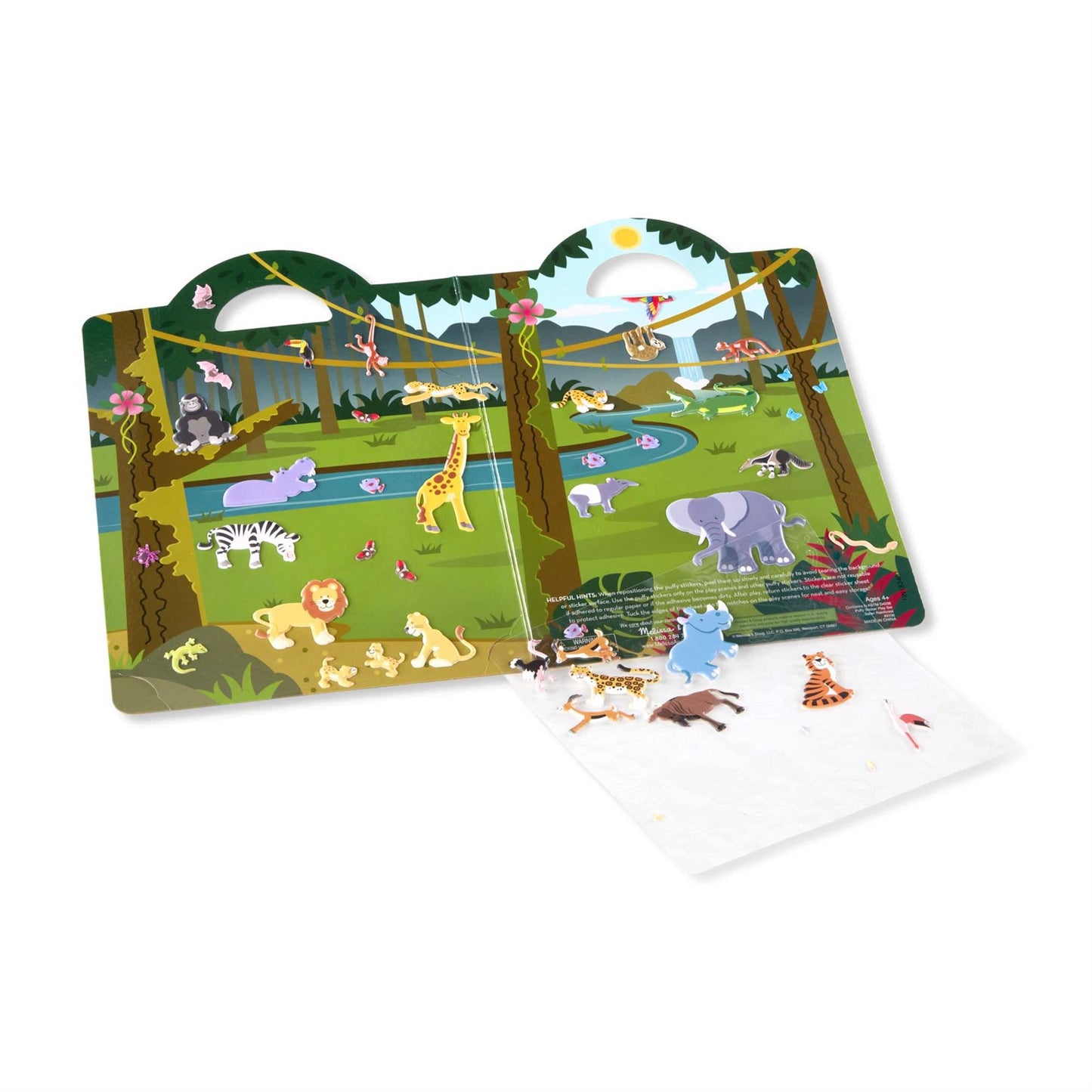 Puffy Sticker Play Set - Safari 45012 (Melissa & Doug)