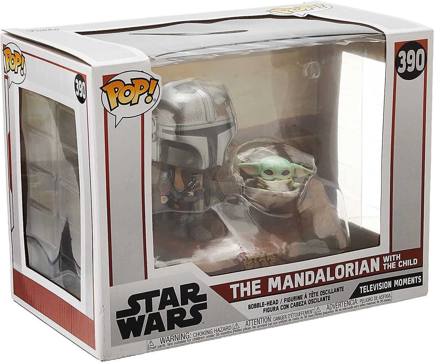 The Madalorian with the Child #390 Pop Vinyl 49930 (POP! Moment: Star Wars: The Mandalorian)
