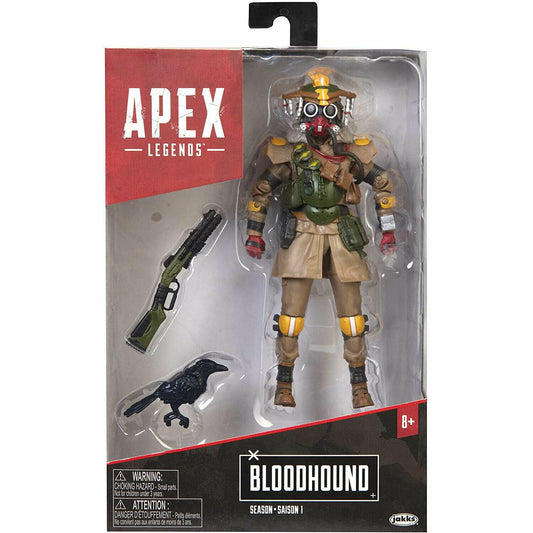 Apex Legends Bloodhound 6″ Action Figure – Highly Articulated Hunter Hero with Weapon Accessories (Collector Grade)