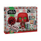 Star Wars Pocket Pop! 24-Day Holiday Advent Calendar 62090 – Funko Christmas Countdown Set with 24 Mini Figures | Official Star Wars Collectible