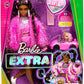 Barbie Extra Doll #14 Pink Outfit Sparkly Jacket and Pet Puppy Doll HHN06 Mattel