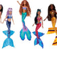 The Little Mermaid Ariel and Sisters Fashion Doll Set with 7 Mermaid Dolls HPT16 (Disney)