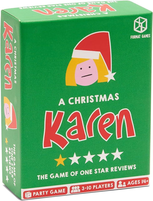 A Christmas Karen FMGKRNMAS01 – Format Games Humorous Holiday Card Game for Adults & Families