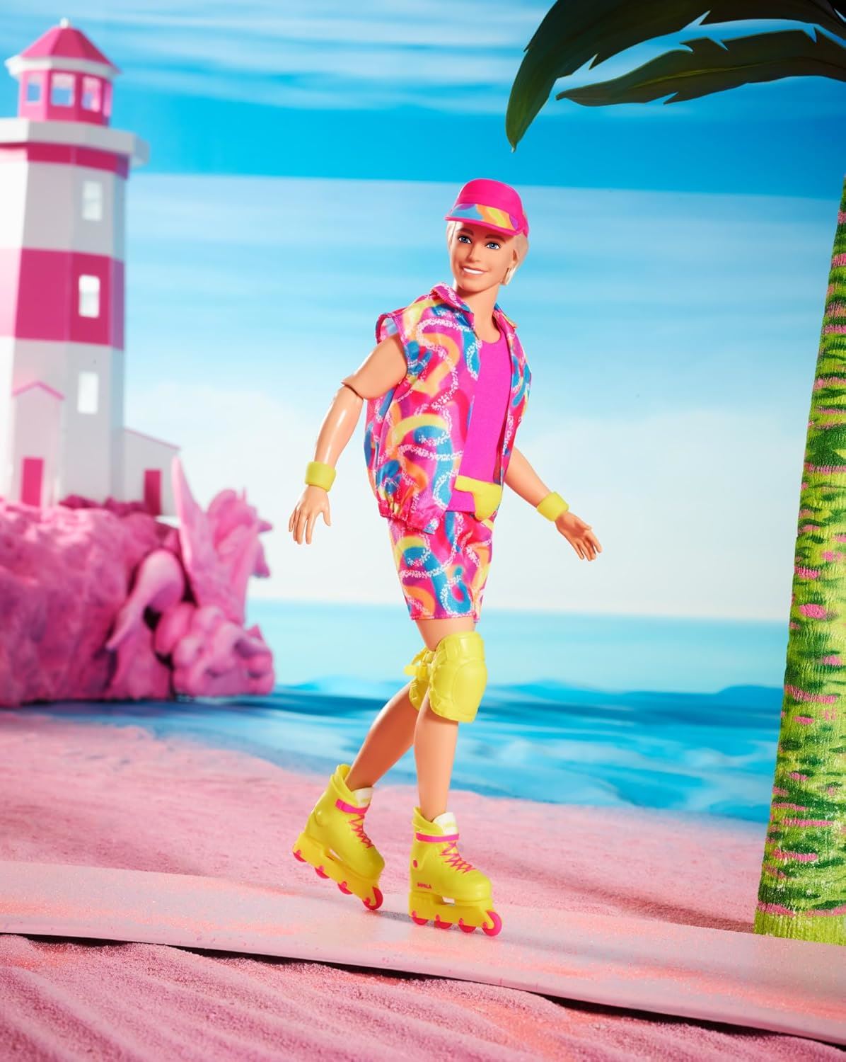 Barbie The Movie Ken Inline Skating Outfit Signature Doll HRF28 Mattel