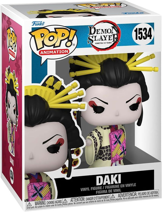 Daki #1534 Pop! Animation Vinyl Figure 75571 – Demon Slayer Funko Collectible 3.75″ Anime Figure