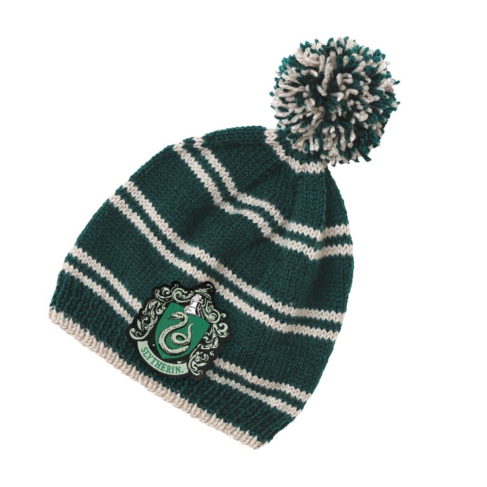 Slytherin Bobble Hat Knit Kit Beanie (Wizarding World / Harry Potter)