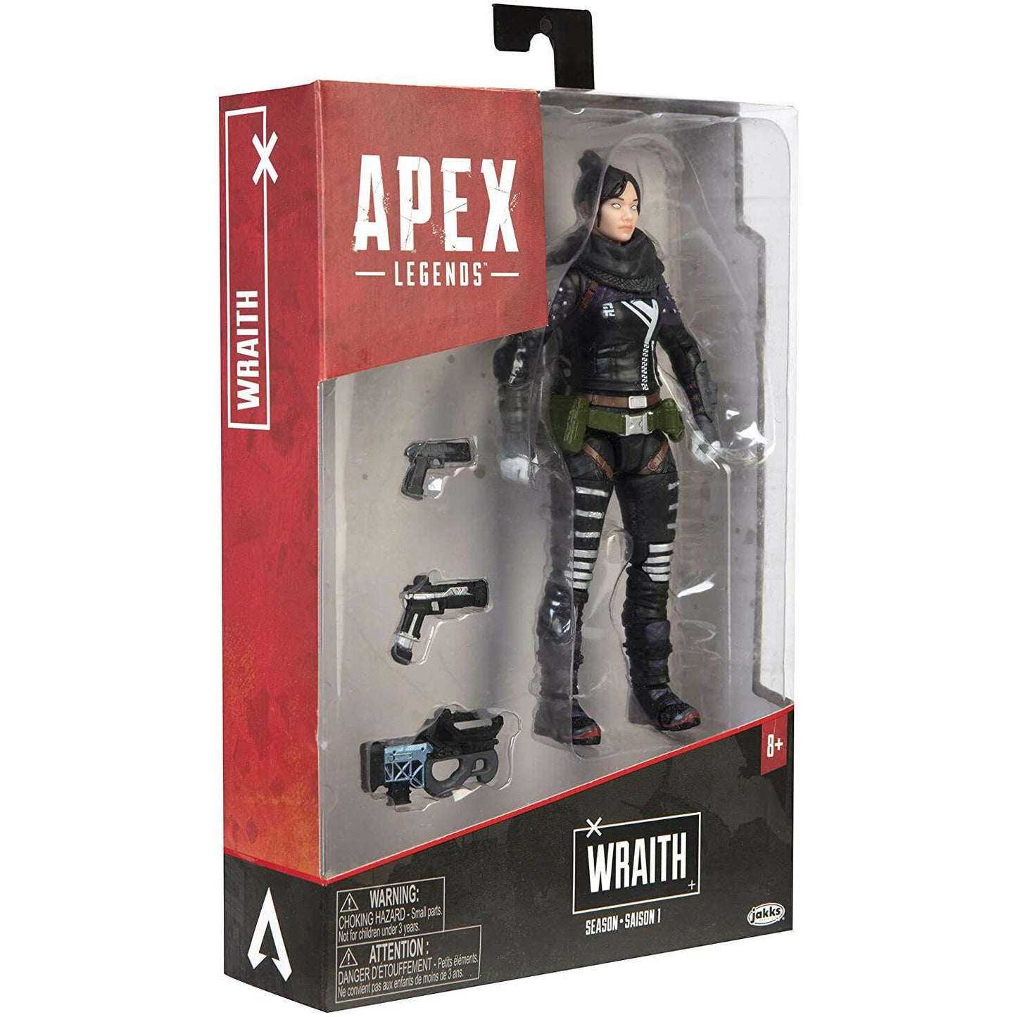 Apex Legends Wraith 6″ Action Figure – Poseable Battle Legend Hero Figure with Accessories (Collector Grade)