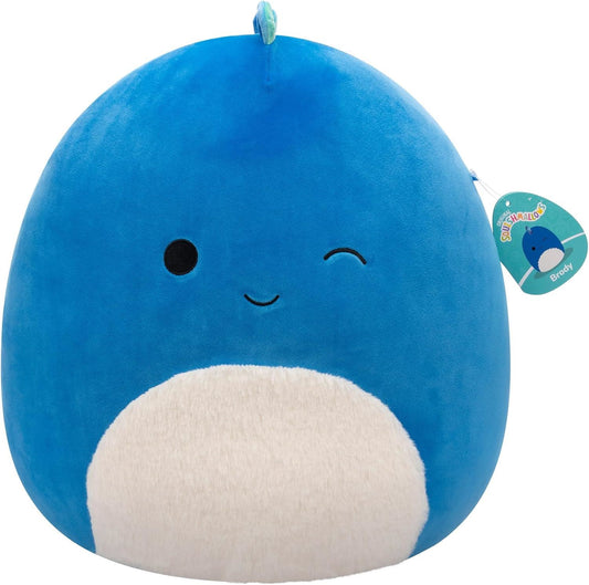 Brody the Winking Dark Dino 16″ Plush SQCR06633 – Squishmallows Ultrasoft Large Dinosaur Stuffed Toy | Official Kellytoy Collectible Plush