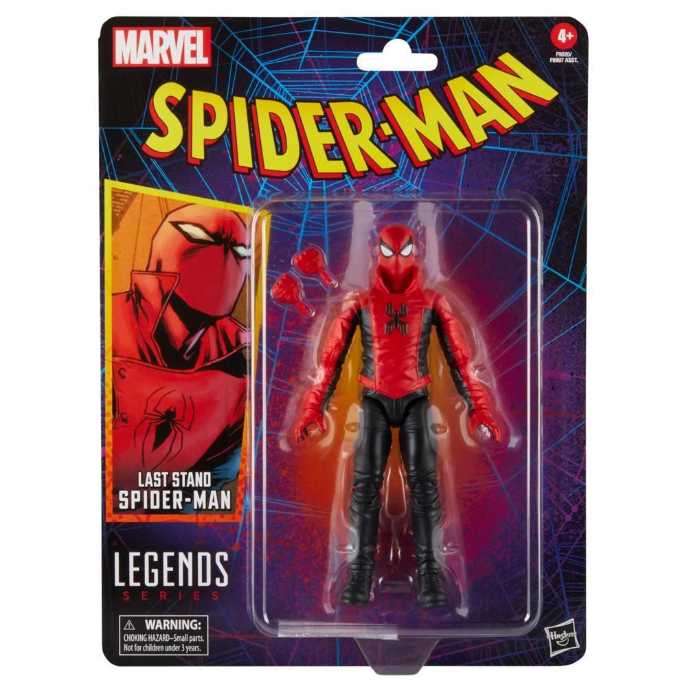 Last Stand Spider-Man 6″ Action Figure – Marvel Legends Series F9020 by Hasbro | Comics-Inspired Poseable Spider-Hero with 20+ Points of Articulation