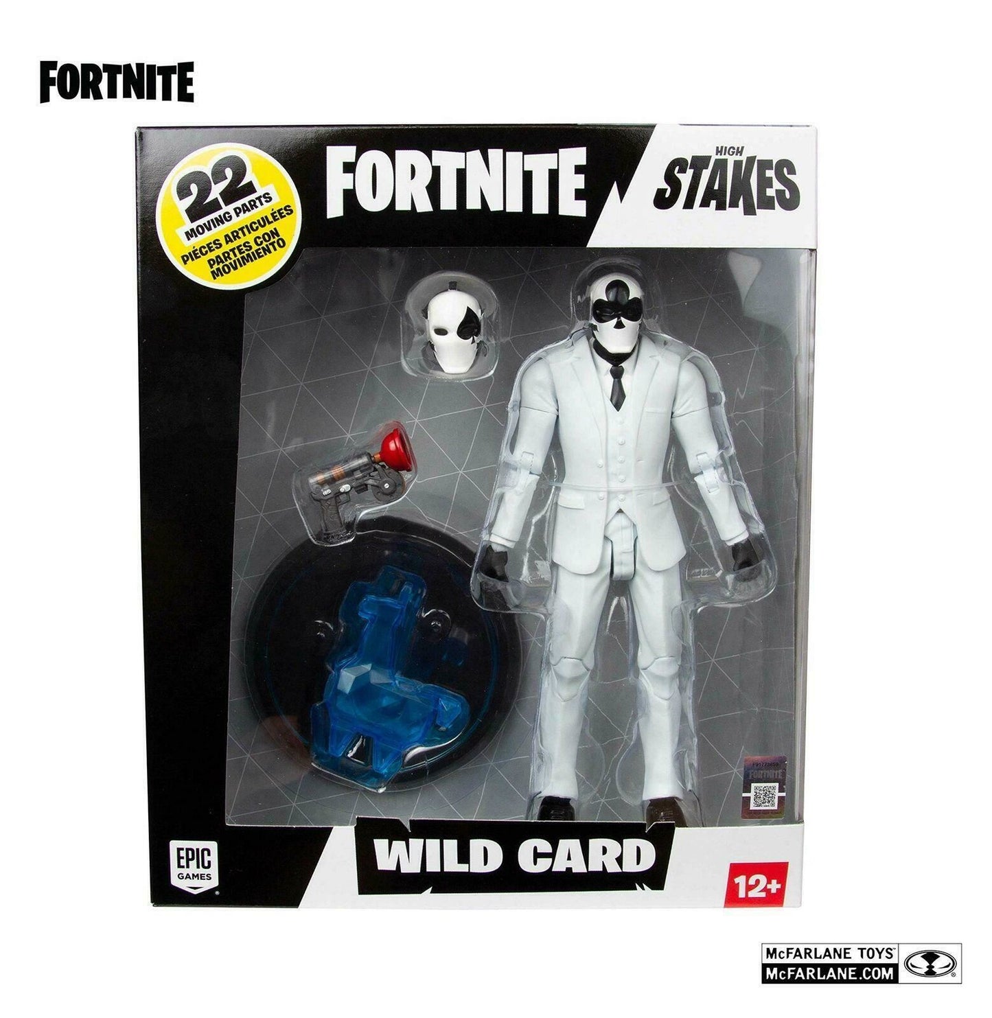 Fortnite High Stakes Wild Card Action Figure – McFarlane Toys Premium 7″ Fortnite Figure with Accessories (Epic Games Official)