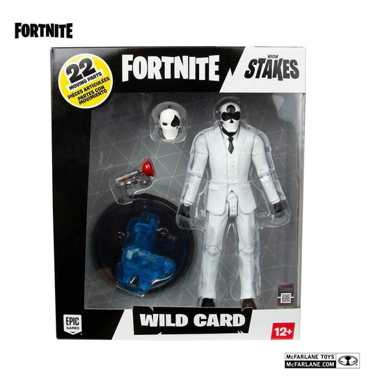 Fortnite High Stakes Wild Card Action Figure – McFarlane Toys Premium 7″ Fortnite Figure with Accessories (Epic Games Official)