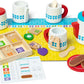 Wooden Steep & Serve Tea Set 9843 – Melissa & Doug Pretend Play Tea Party Set for Kids Age 3+ with Teapot, Cups & Accessories