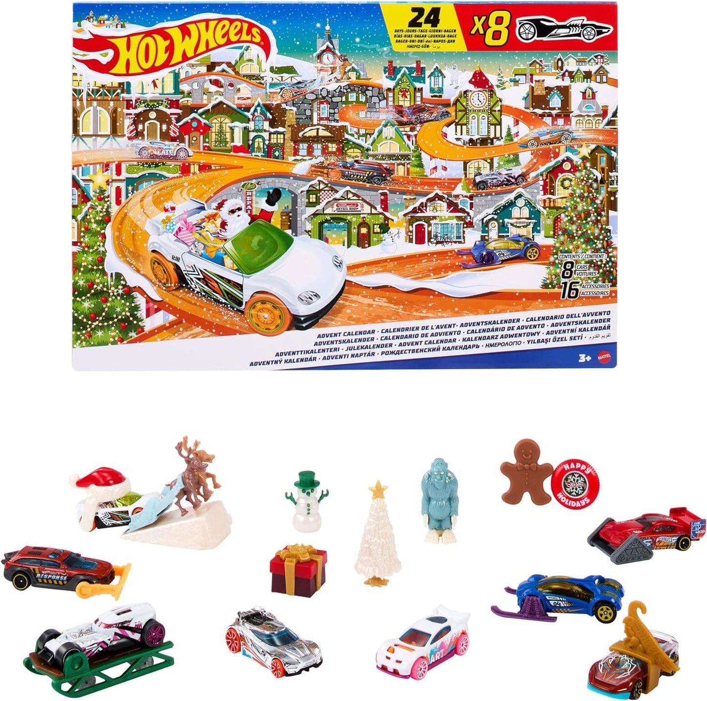 Hot Wheels Advent Calendar HKL74