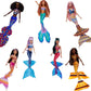 The Little Mermaid Ariel and Sisters Fashion Doll Set with 7 Mermaid Dolls HPT16 (Disney)