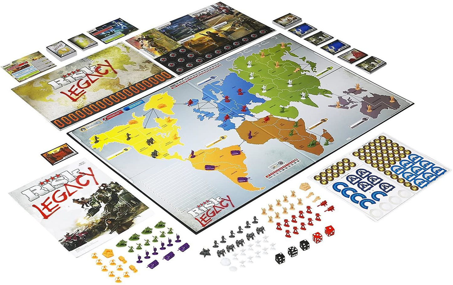 Risk Legacy F3156 Strategy Board Game (Avalon Hill)