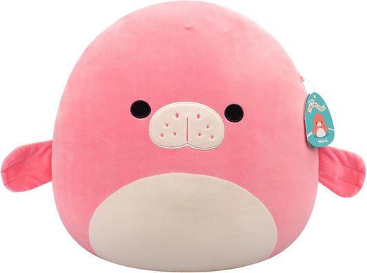 Morlai the Coral Manatee 16″ Plush SQCR06634 – Squishmallows Ultrasoft Large Sea Life Stuffed Toy | Official Kellytoy Collectible Plush