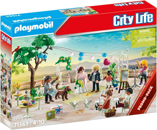 Playmobil City Life Wedding Reception Promo Pack Age 4+ 163 Pieces 71365