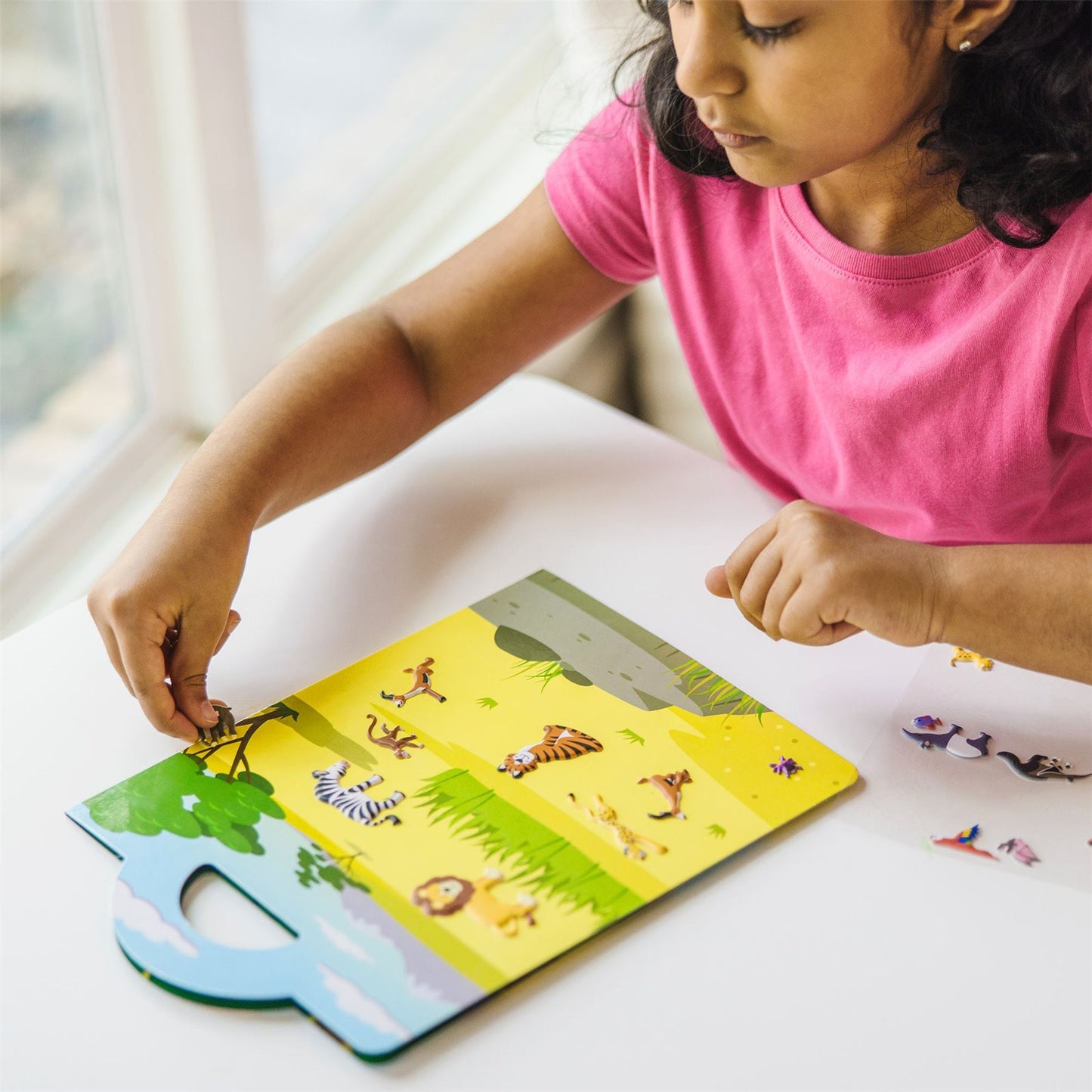 Puffy Sticker Play Set - Safari 45012 (Melissa & Doug)