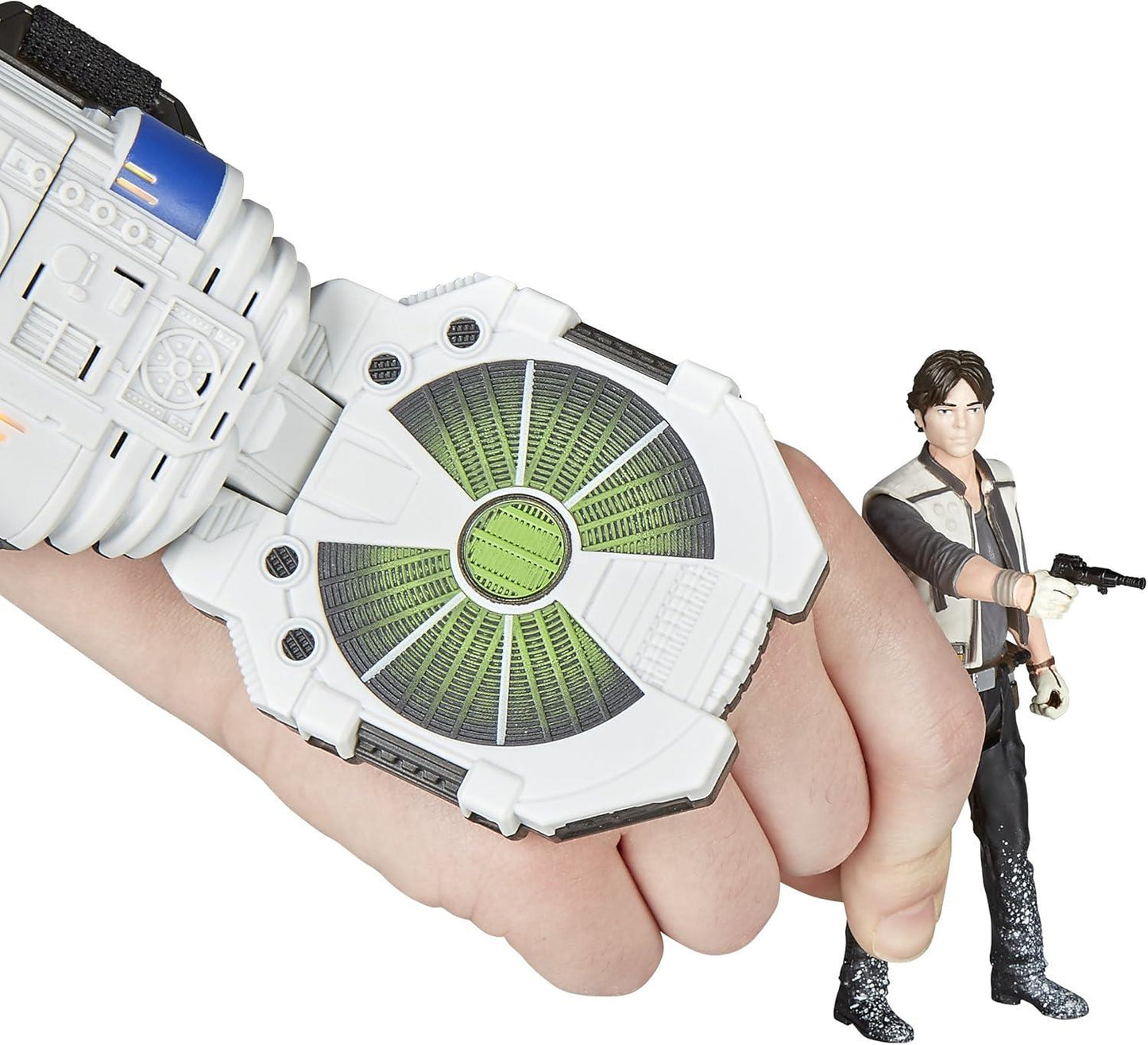 Star Wars Han Solo’s Landspeeder Force Link 2.0 E1263 – Vehicle & Figure Set with Sound Effects (Hasbro)