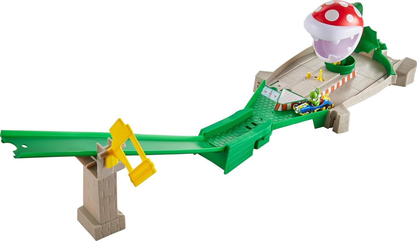 Piranha Plant Slide Track Set MARIO KART GFY47 (Hot Wheels)