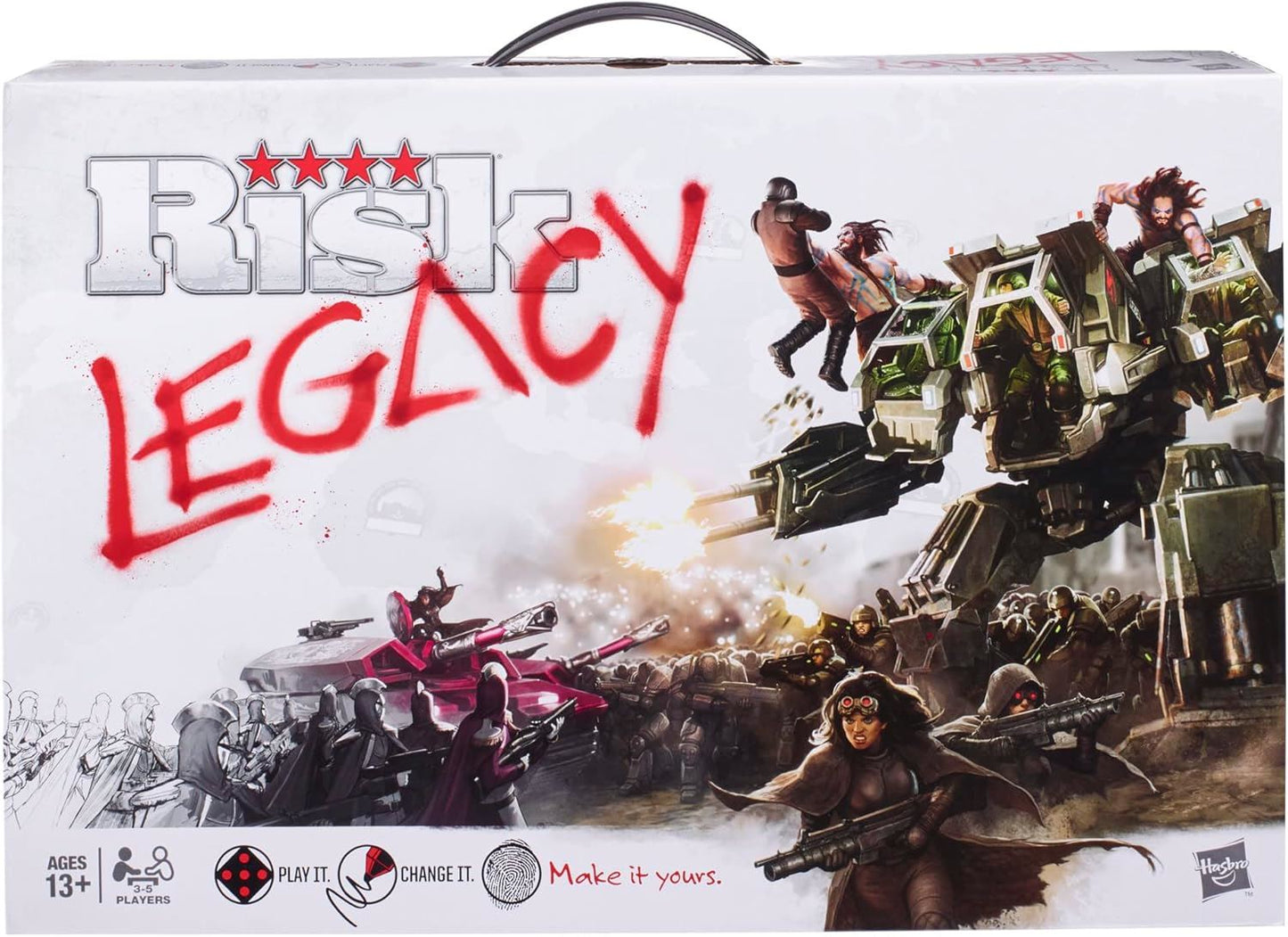 Risk Legacy F3156 Strategy Board Game (Avalon Hill)