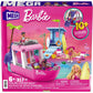 Malibu Dream Boat HPN79 317PCS 10+ Accessories (MEGA Barbie)