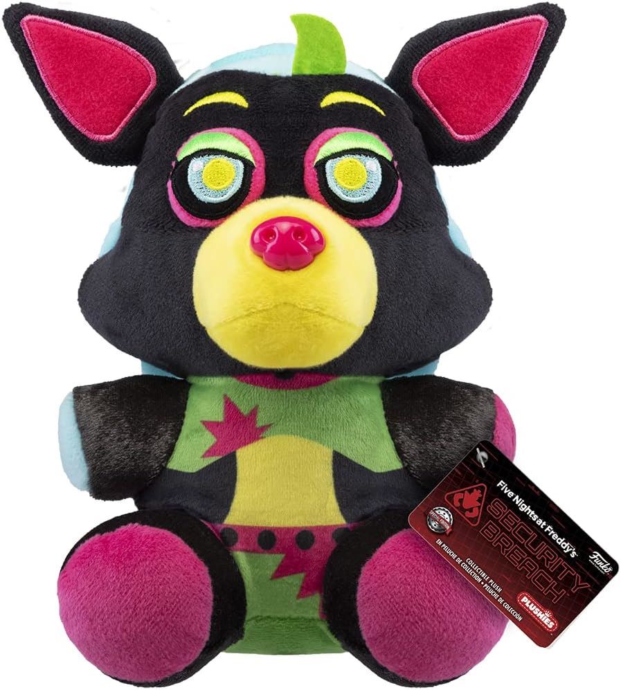 Roxanne Wolf (Security Breach) Plushies FNAF 7" / 18cm Soft Collectible Plush Toy (Five Night's at Freddy's)
