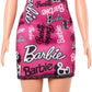 Barbie Fashion Doll with Straight Blonde Hair Pink Dress & Shoes HRH07