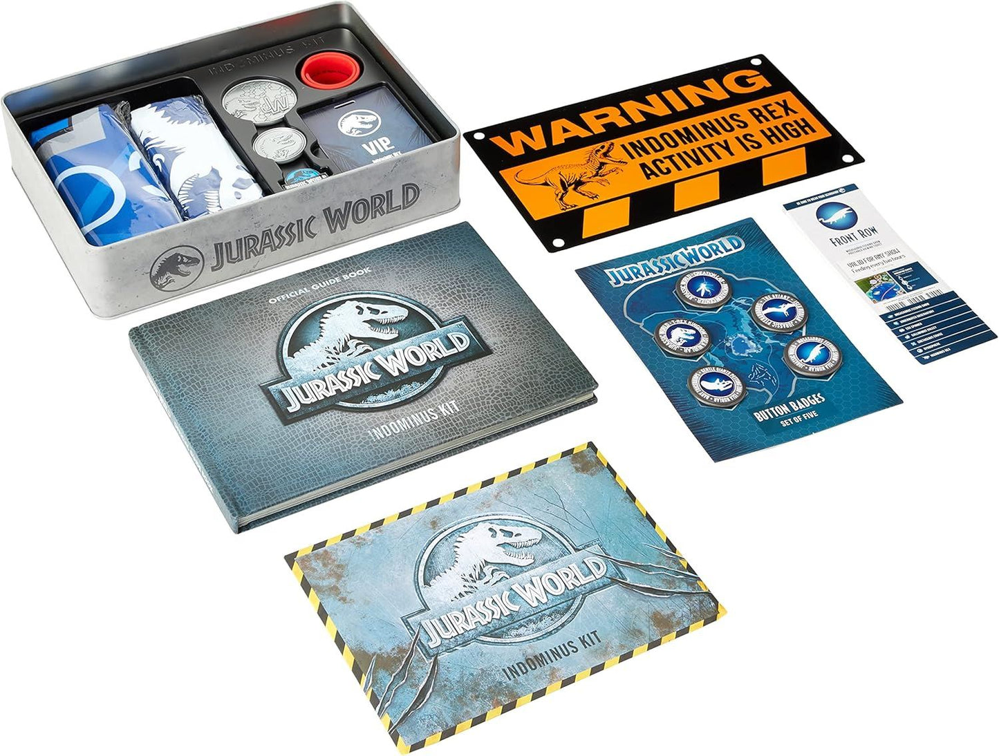 Jurassic World Indominus Kit – Collector’s Tin Set DCJW12 (Doctor Collector) – Limited Edition Hybrid Dino Experience