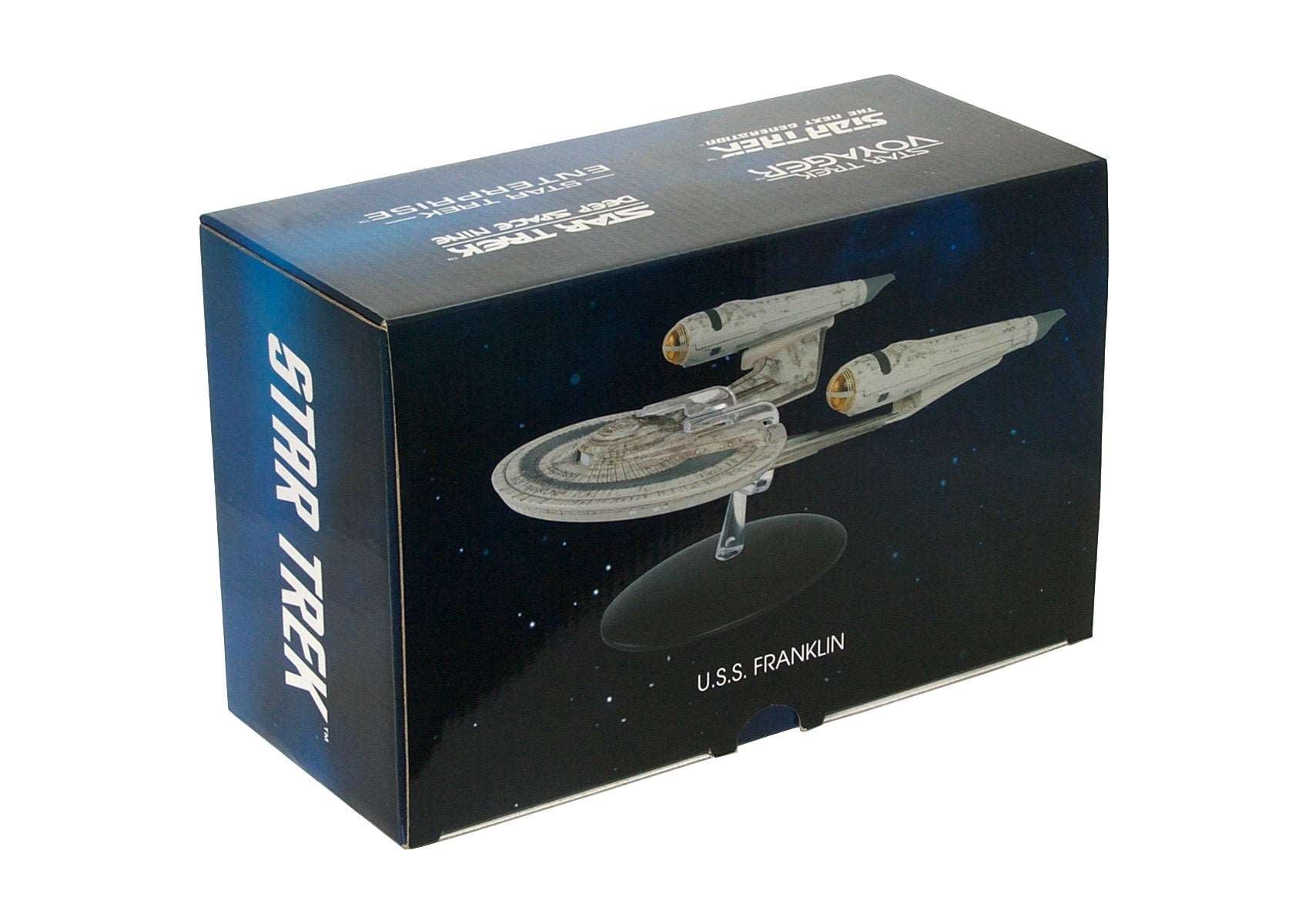 #08 U.S.S. Franklin NX-326 Model Die Cast Ship Eaglemoss Star Trek