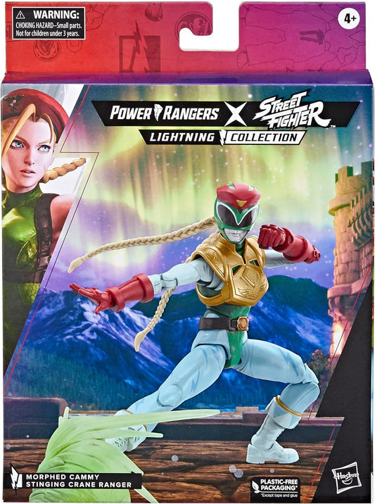 Power Rangers X Street Fighter Morphed Cammy Stinging Crane Ranger Action Figure