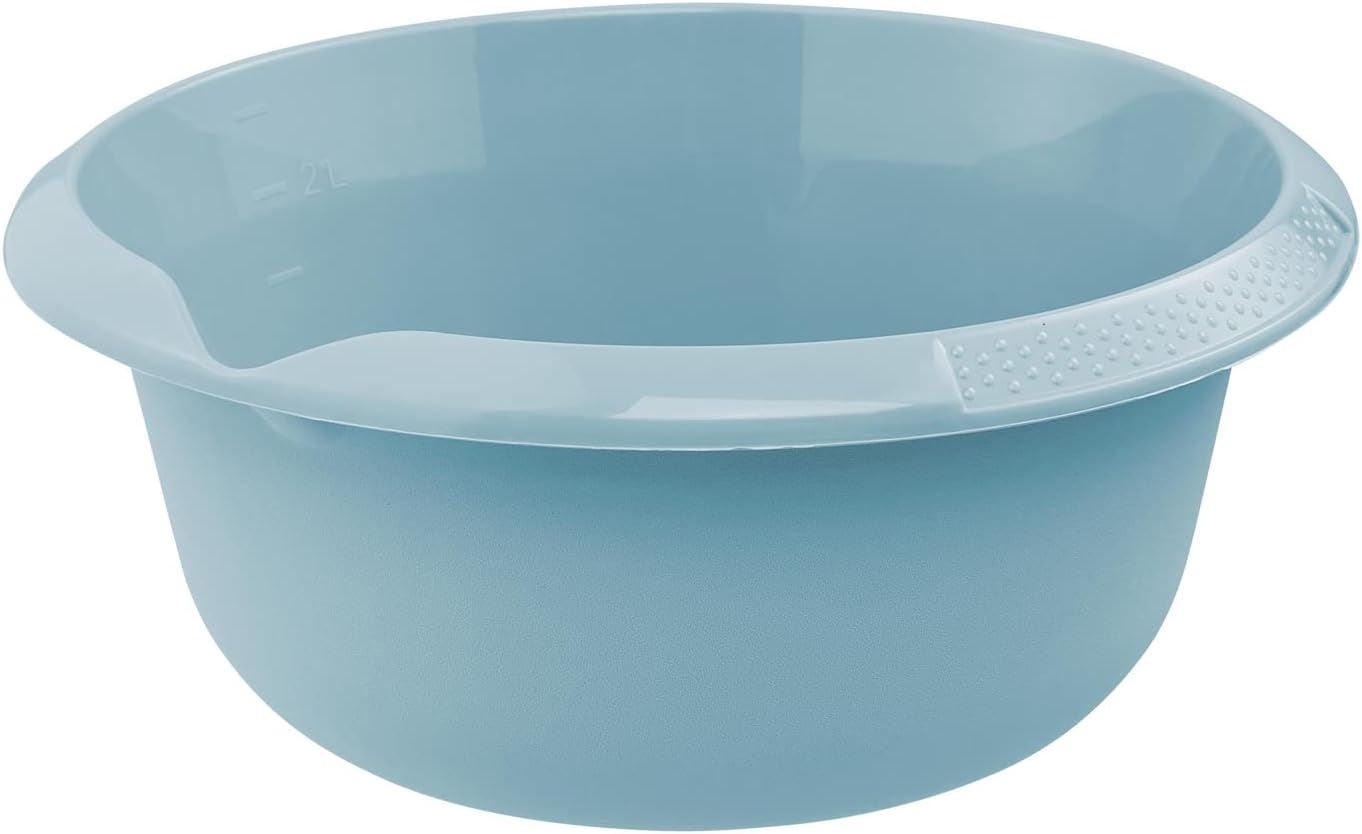 Universal Bowl with Spout Round, 2.5l / Ø 24 cm Björk Nordic Blue