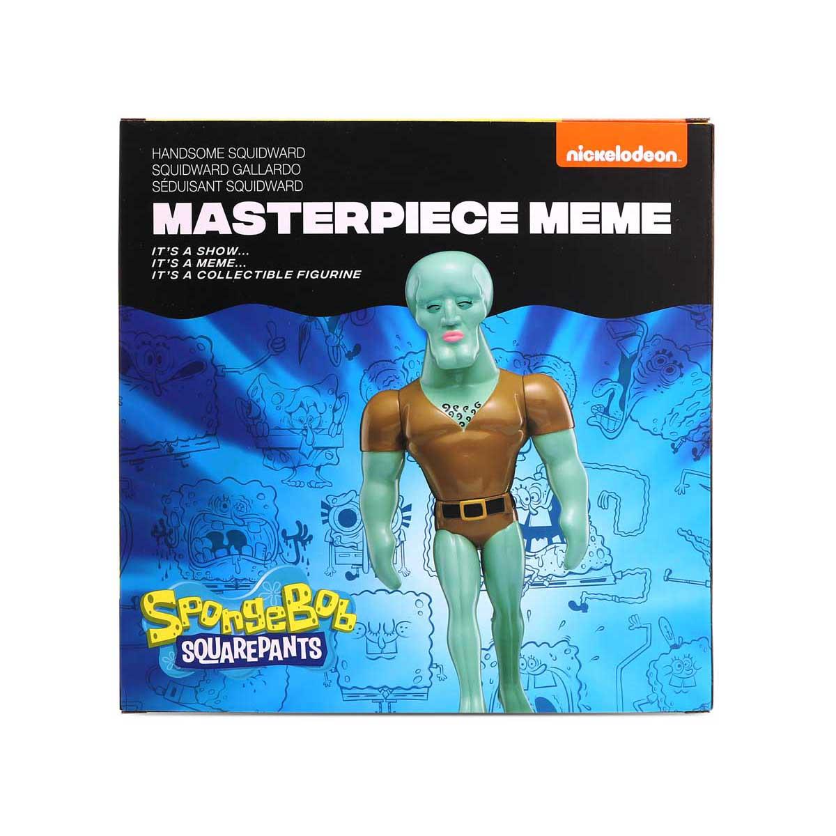 [EYES CLOSED] Handsome Squidward Masterpiece Meme Spongebob Figure