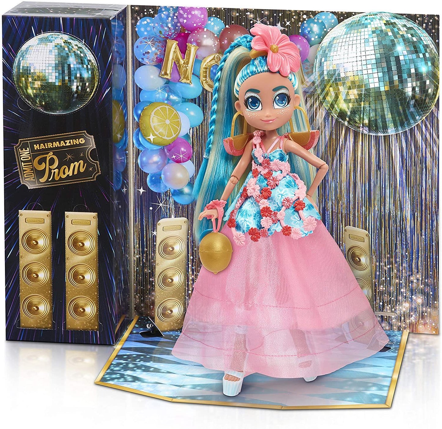 Noah Hairdorables Hairmazing Prom Perfect Fashion Doll and Accessories