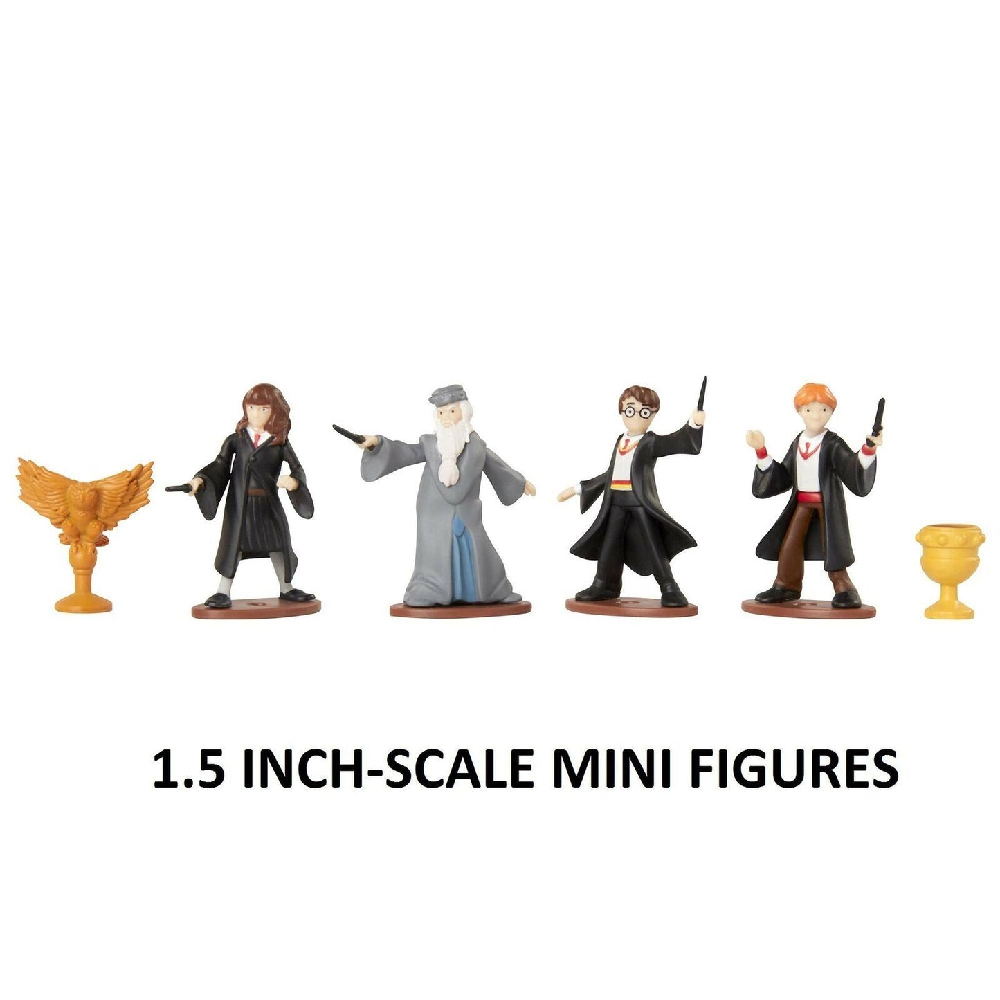 Harry Potter HOGWARTS GREAT HALL Mini Playset (5 Interactive Features, 4 Mini...