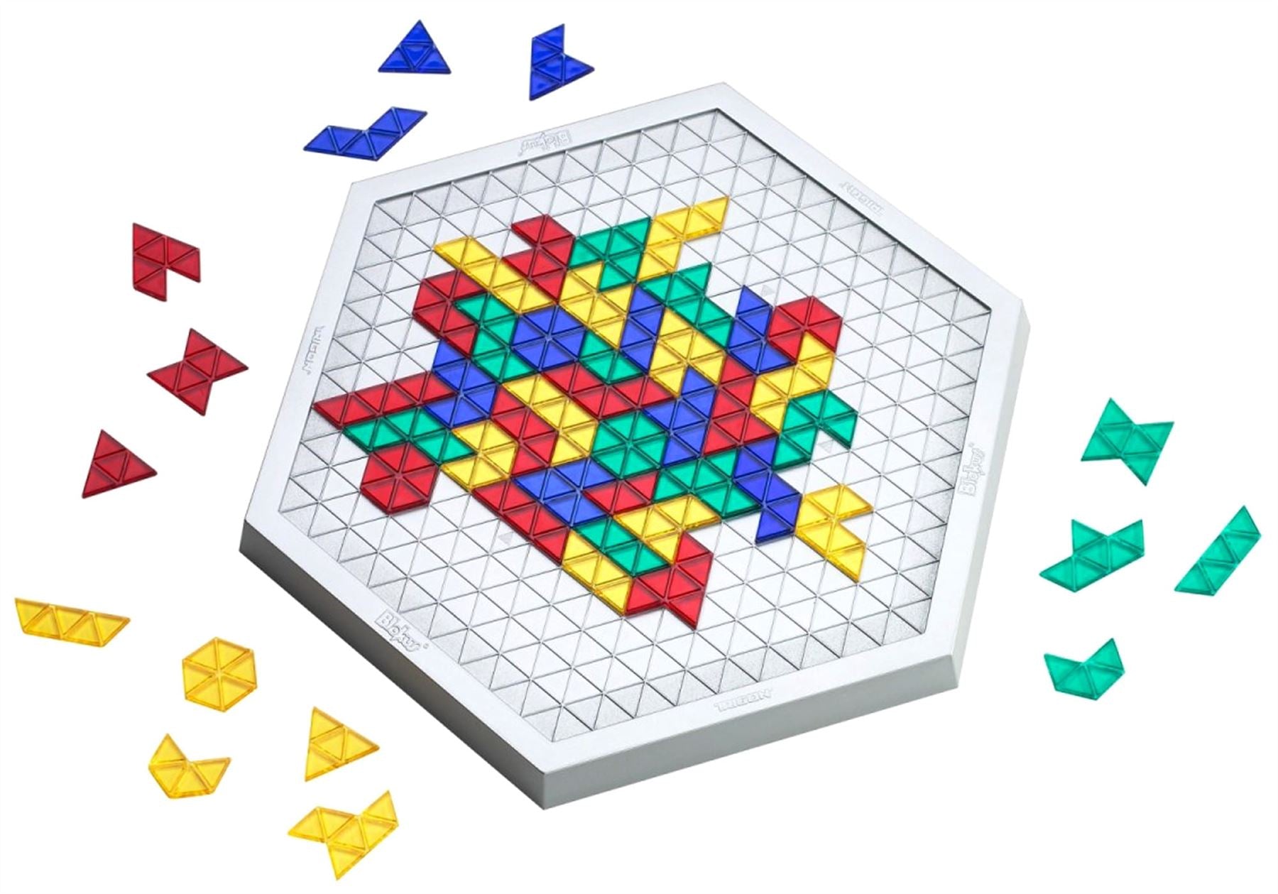 Mattel Blokus Trigon Family Strategy Game R1985