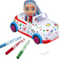 CRAYOLA Colour 'n' Style Friends Coupe BLUEBELL Doll Art Playset Color