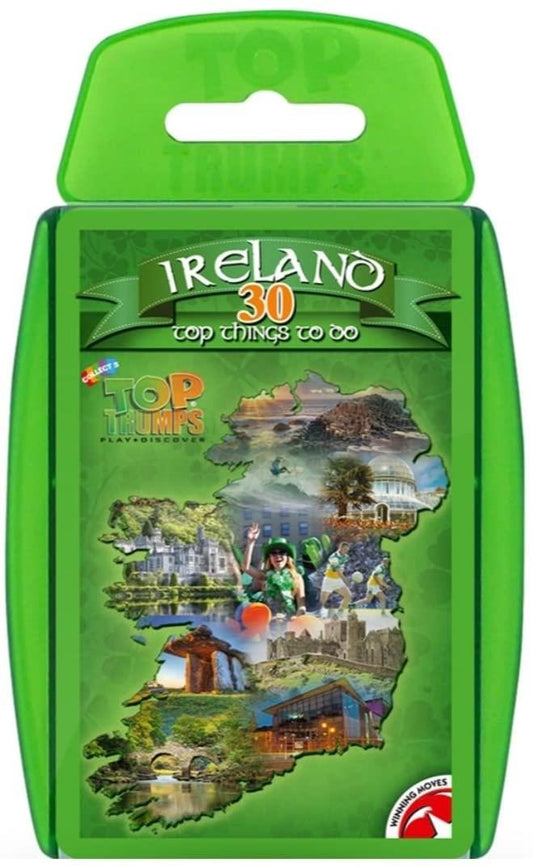 Ireland Top 30 Things To Do Top Trumps Card Game