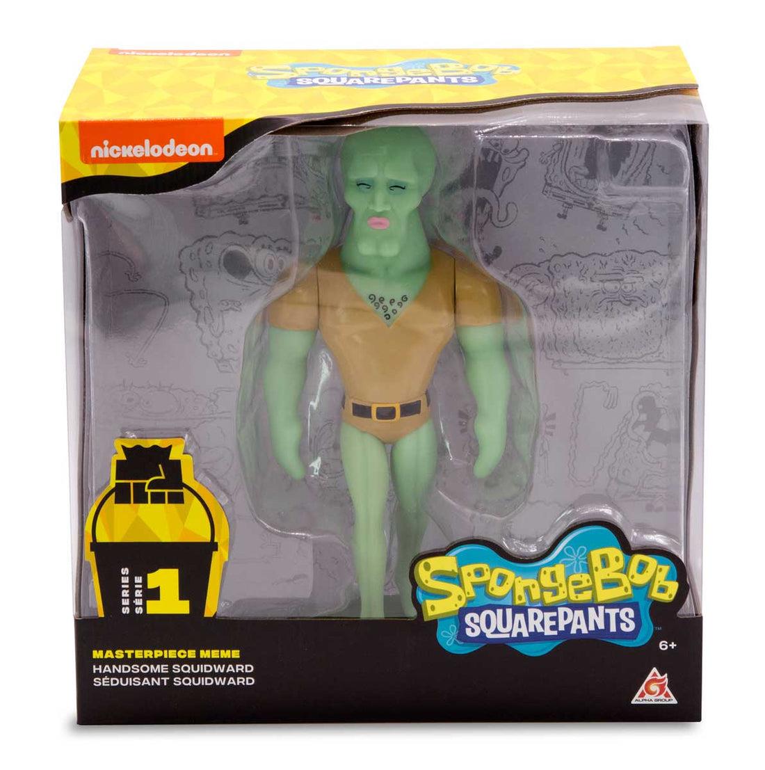 [EYES CLOSED] Handsome Squidward Masterpiece Meme Spongebob Figure