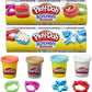 PLAY-DOH RED Chocolate Chip Cookie Canister Play Food Set with 2 Non-Toxic Colors